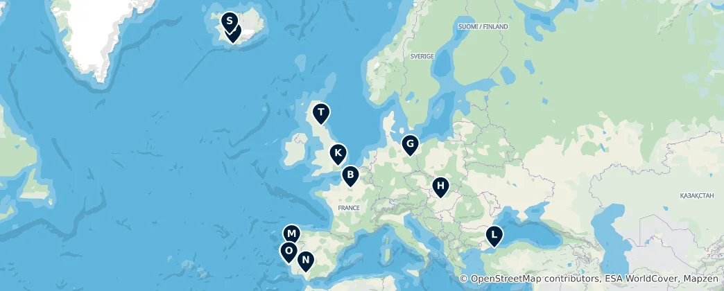 Map of Europa