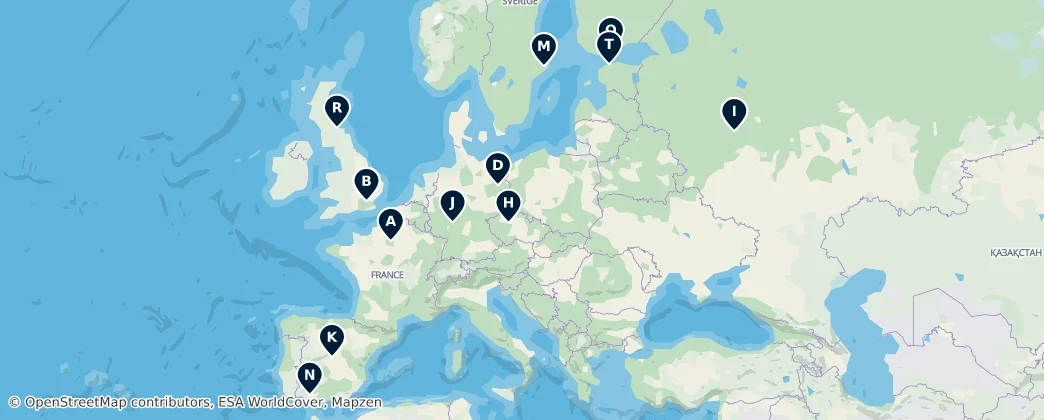 Map of Europa