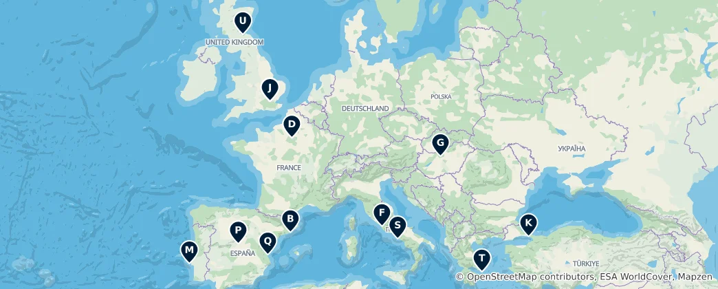 Map of Europa