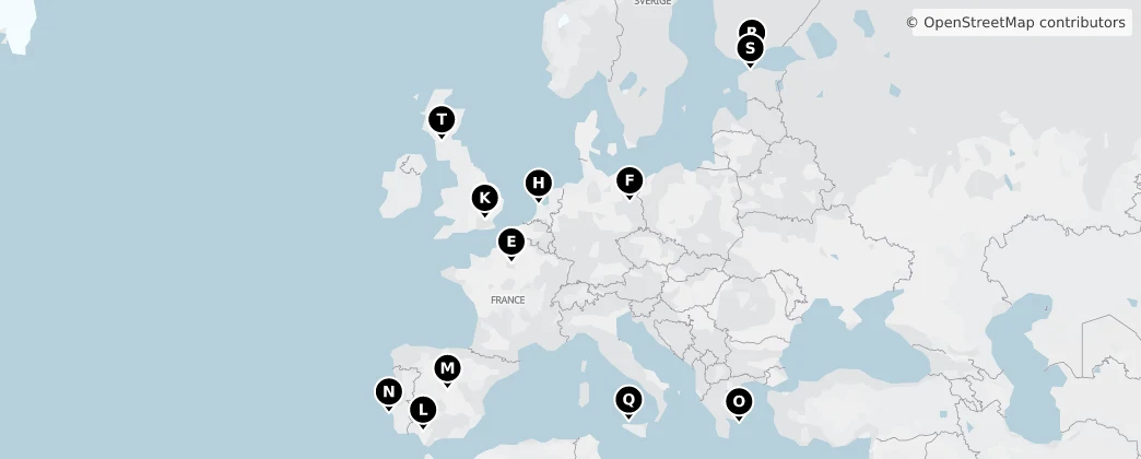 Map of Europa