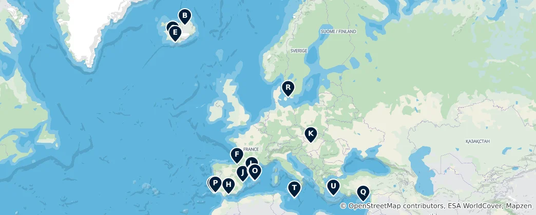 Map of Europa