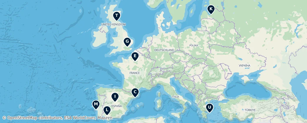 Map of Europa