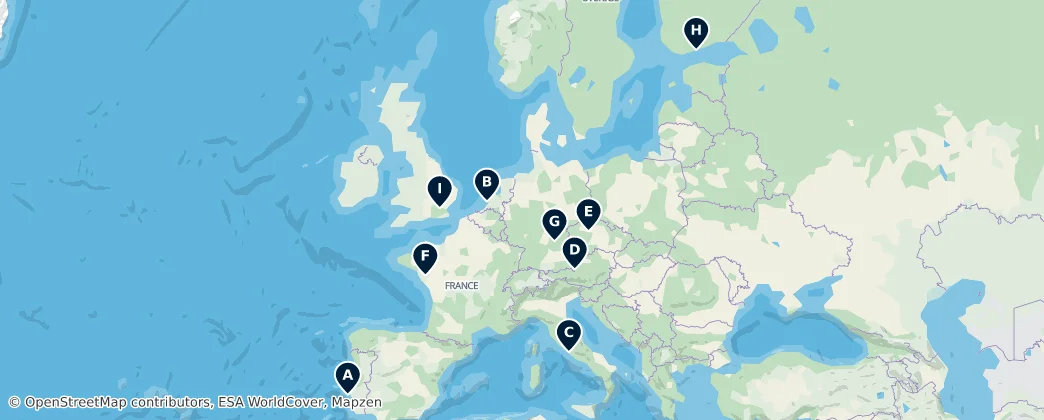 Map of Europa