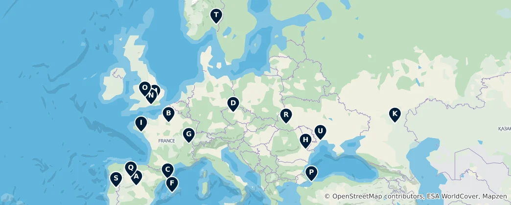 Map of Europa