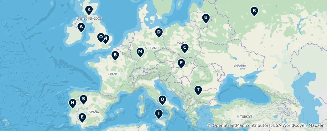Map of Europa