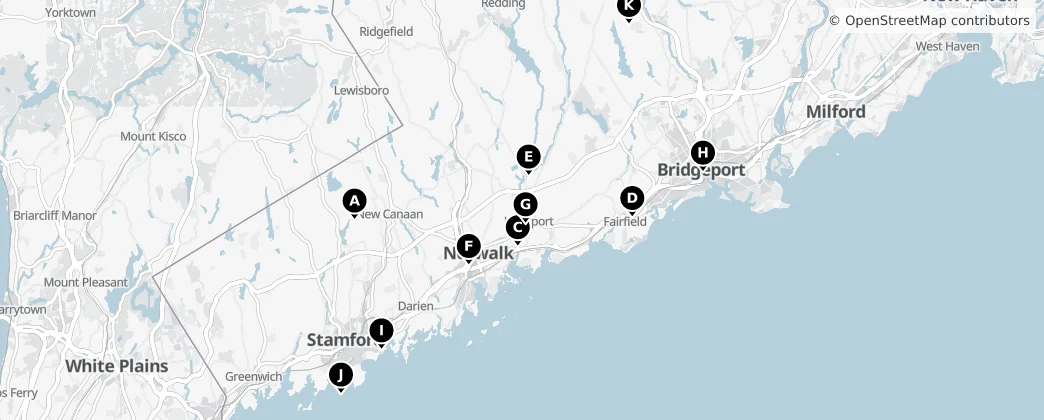 Map of Fairfield
