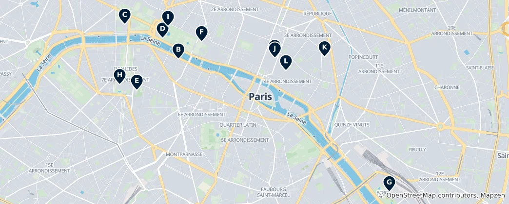 Map of França