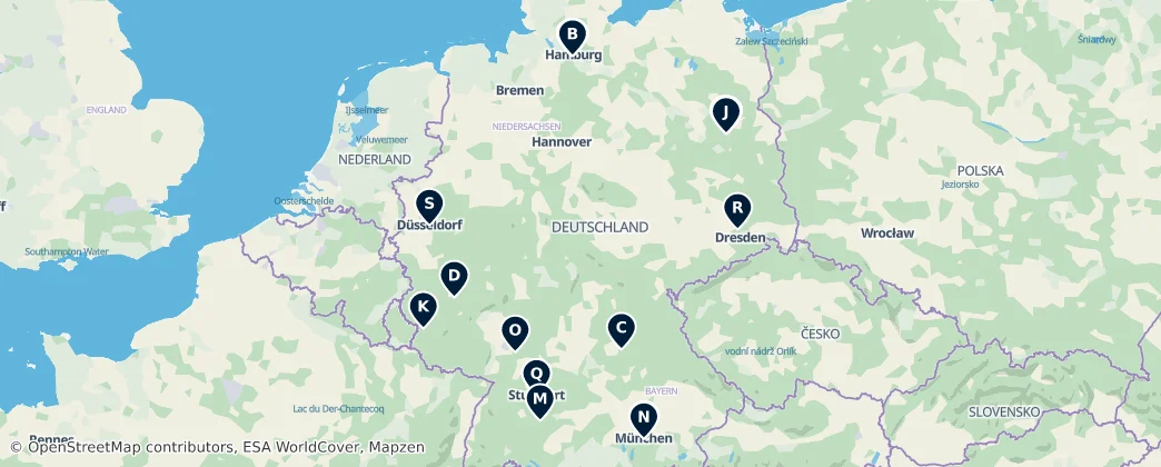 Map of Alemanha