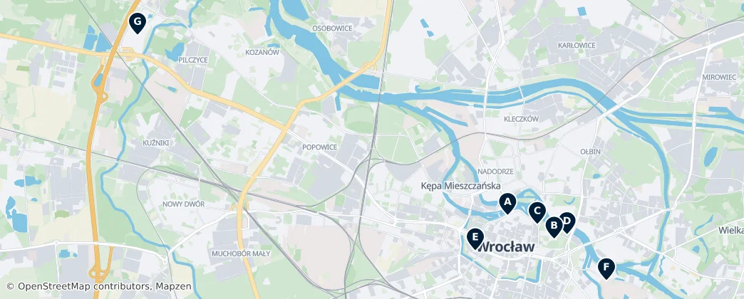Map of Breslávia