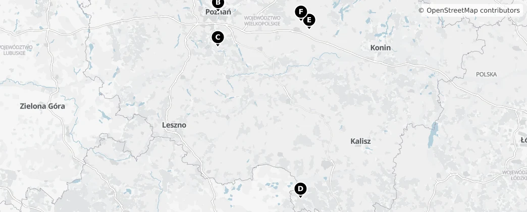 Map of Grande Polônia