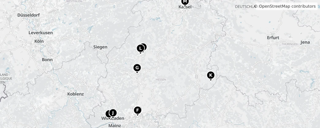 Map of Hesse