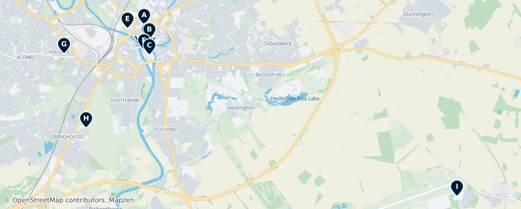 Map of Iorque