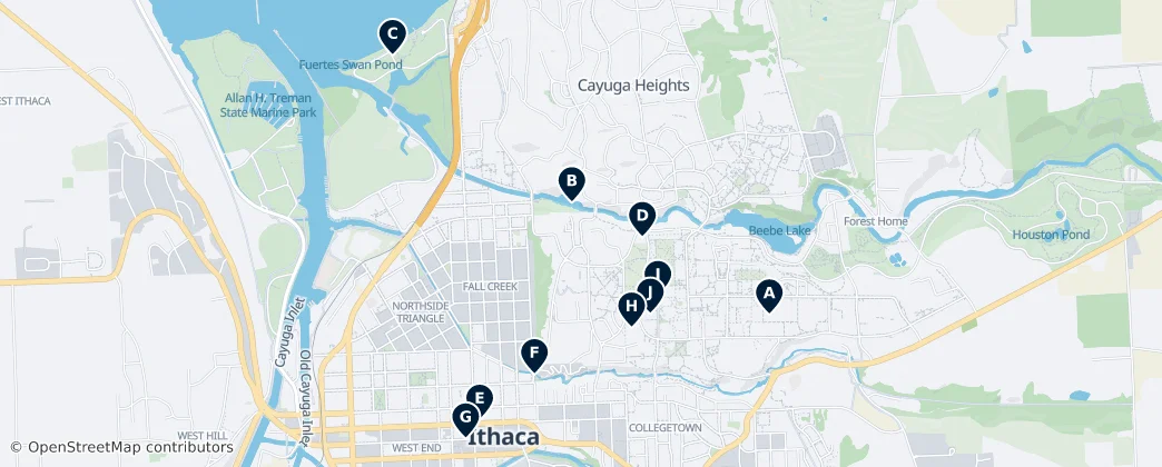 Map of Ithaca