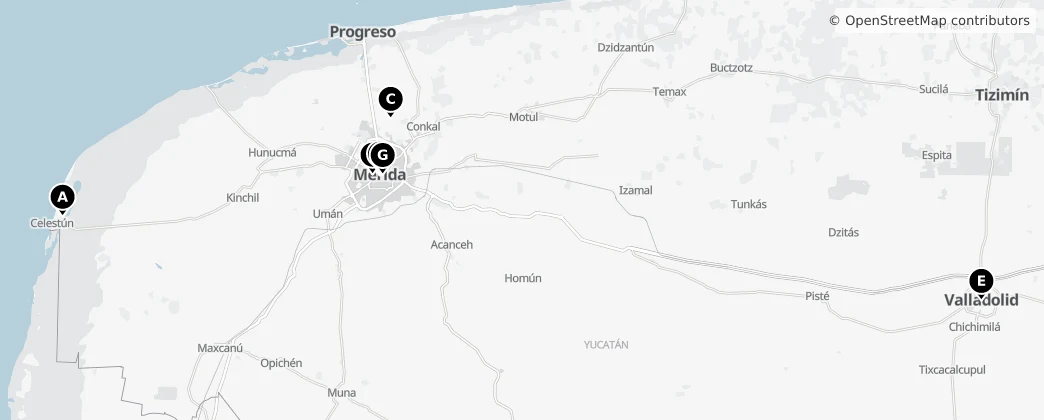 Map of Iucatã