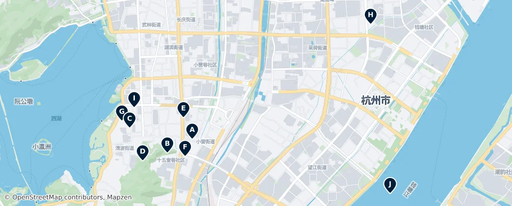 Map of Jiang gan qu