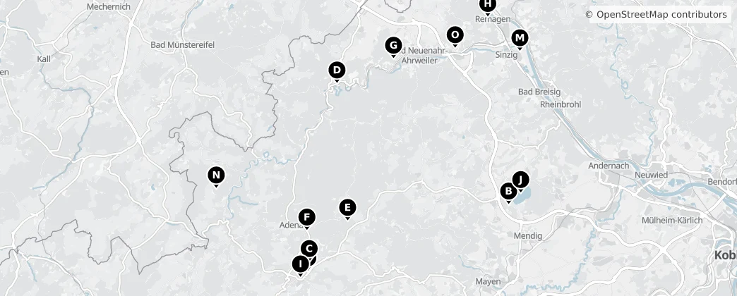 Map of Ahrweiler