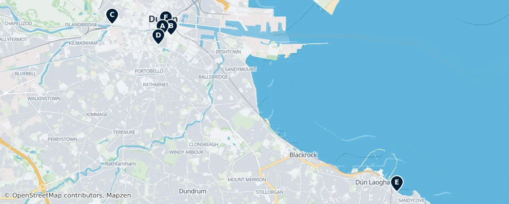 Map of Leinster