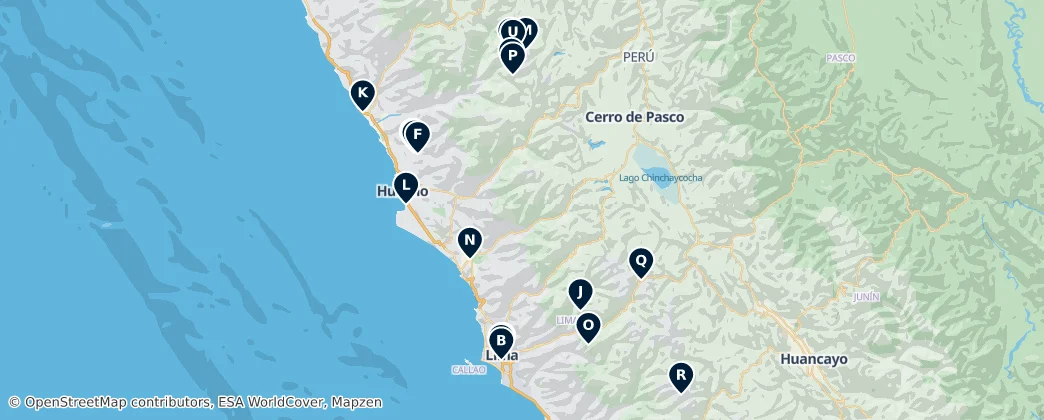 Map of Lima