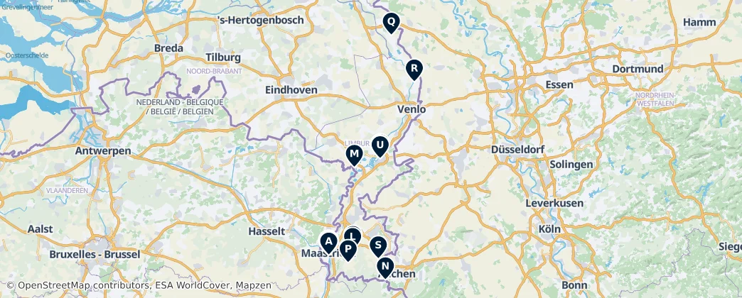 Map of Limburgo