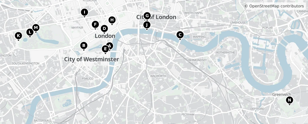 Map of Londres
