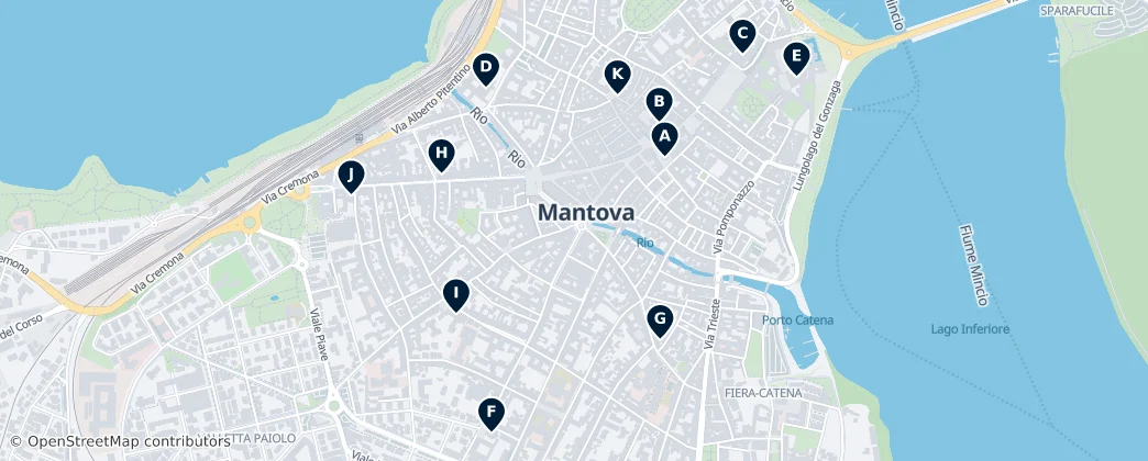 Map of Mântua