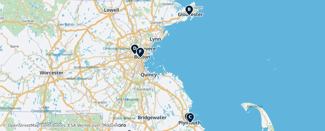 Map of Massachusetts
