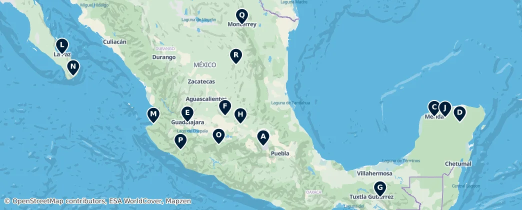 Map of México