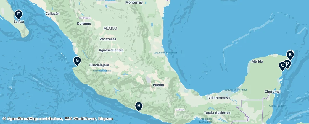 Map of México