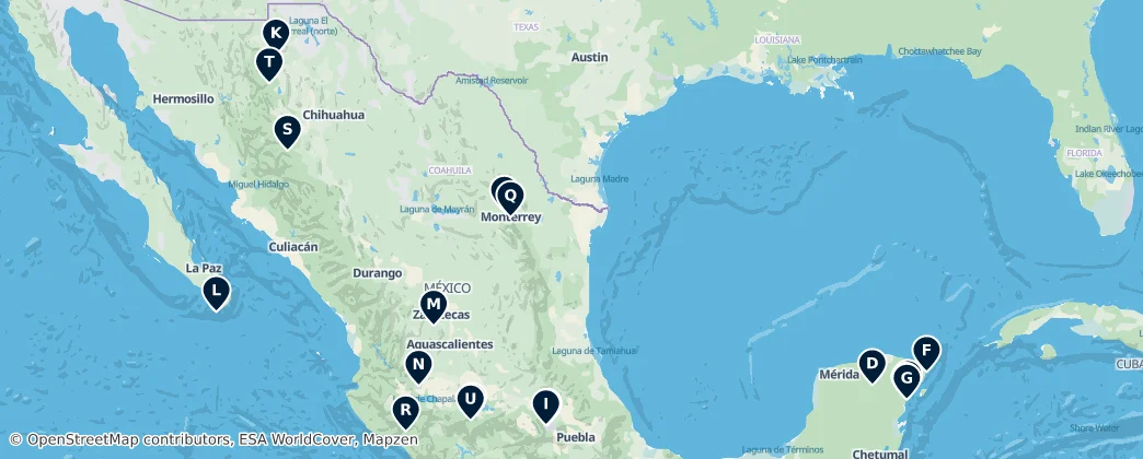 Map of México