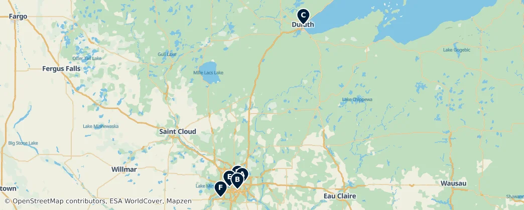 Map of Minnesota