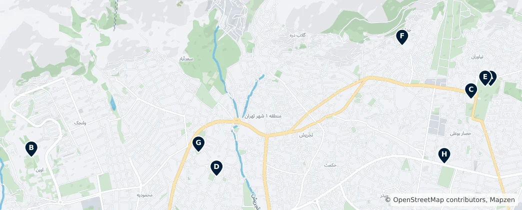 Map of District 1