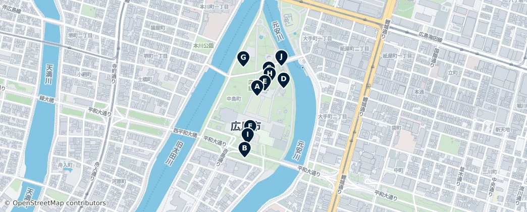 Map of Nakajimacho
