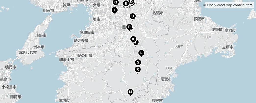 Map of Nara