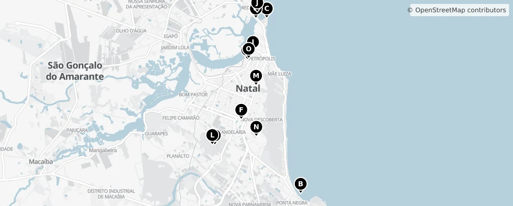 Map of Natal