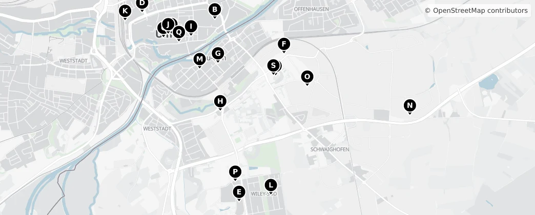 Map of Neu-Ulm