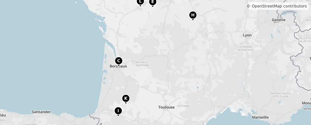Map of Nova Aquitânia