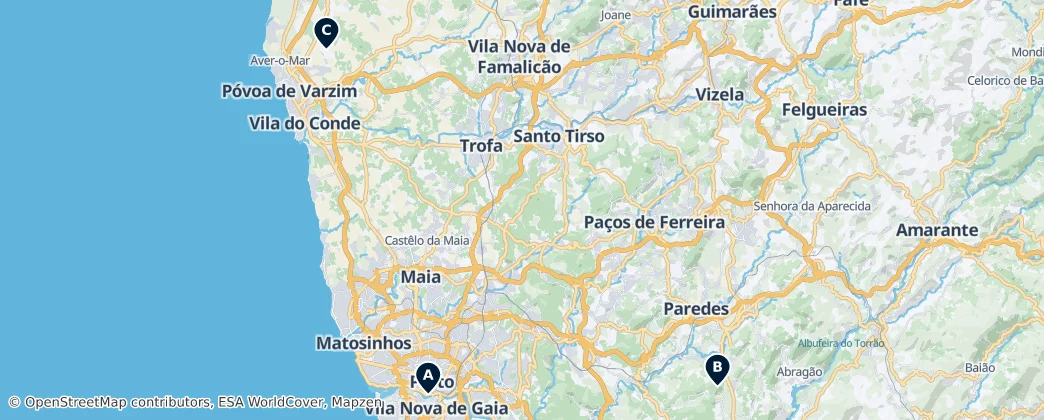 Map of Região do Norte