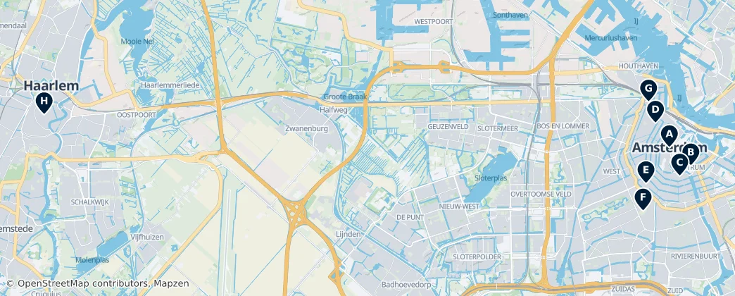 Map of Holanda do Norte