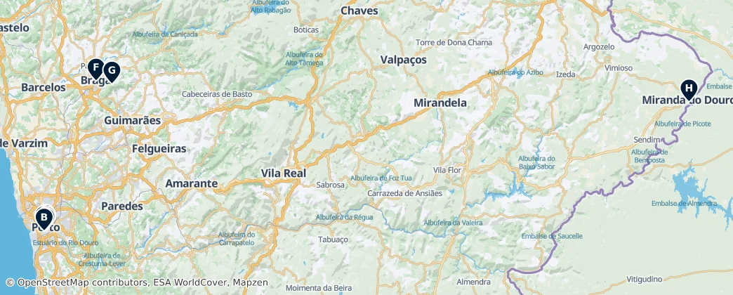 Map of Região do Norte