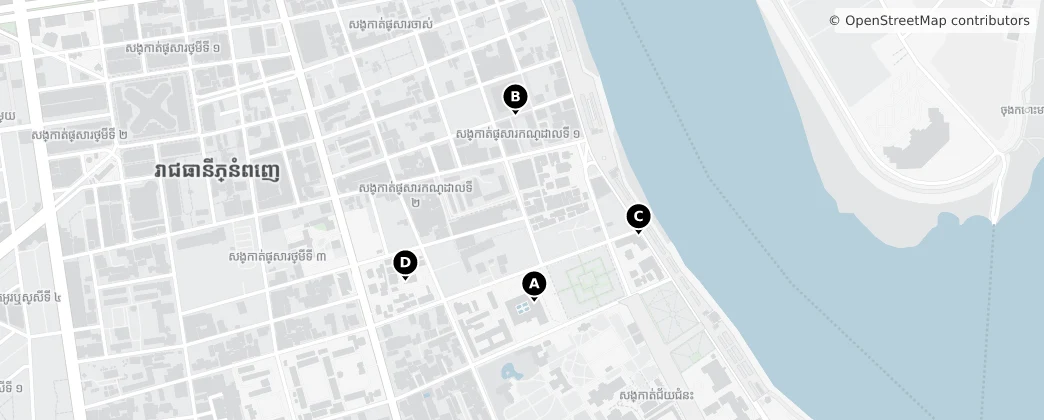 Map of Sangkat Phsar Kandal Ti Muoy