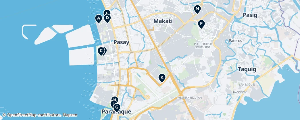 Map of Pasay