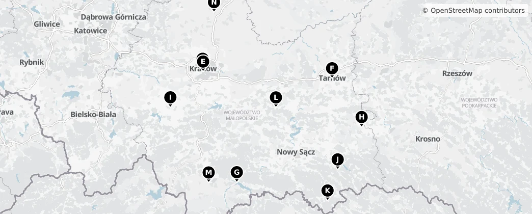 Map of Voivodia da Pequena Polónia