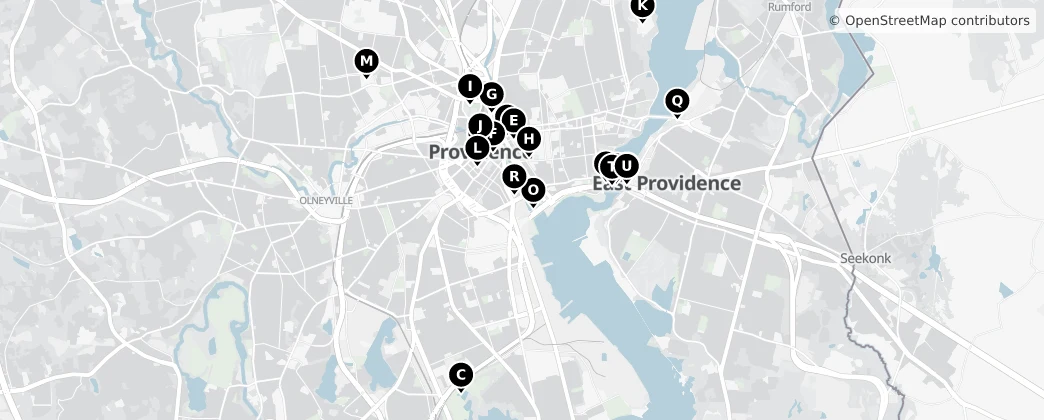 Map of Providence