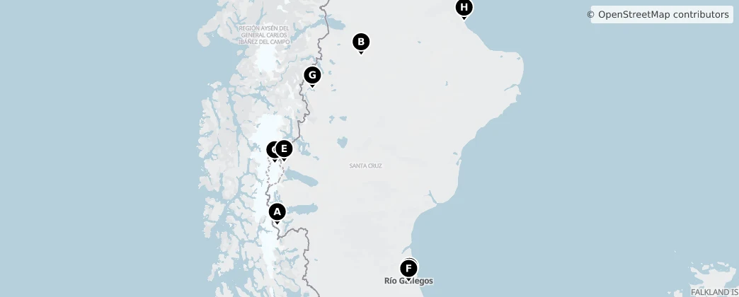 Map of Santa Cruz