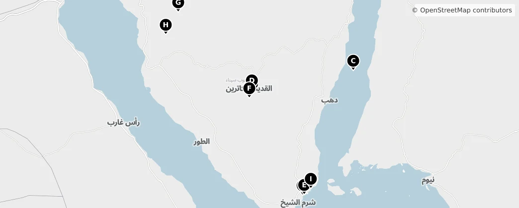 Map of Sinai do Sul