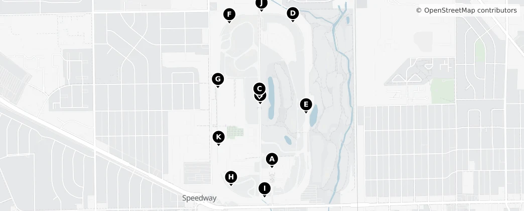 Map of Speedway