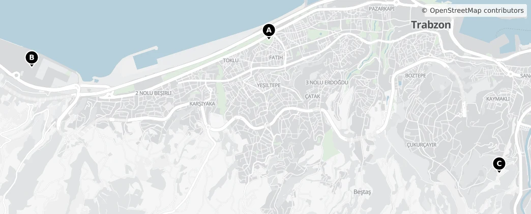 Map of Trebizonda