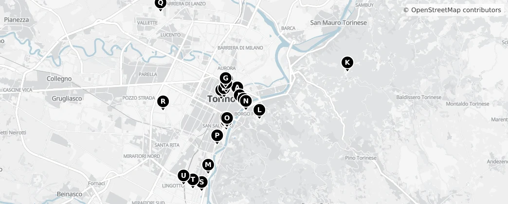 Map of Turim