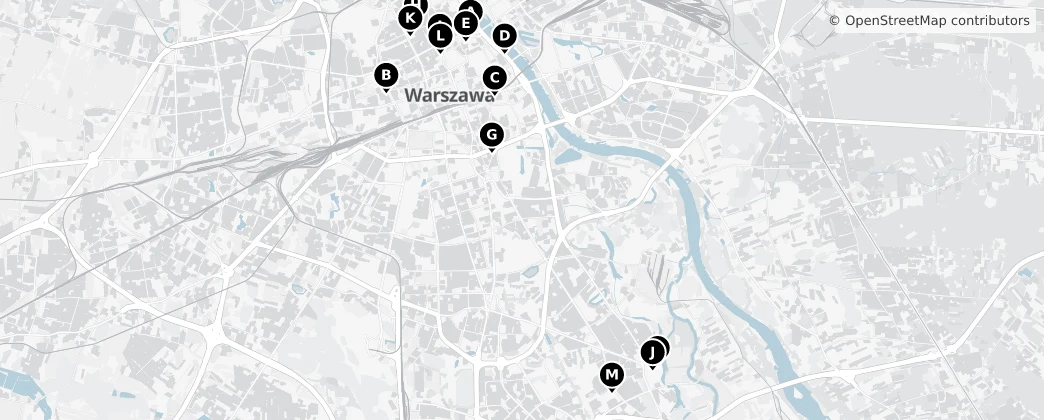 Map of Varsóvia