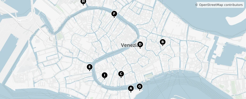 Map of Venezia